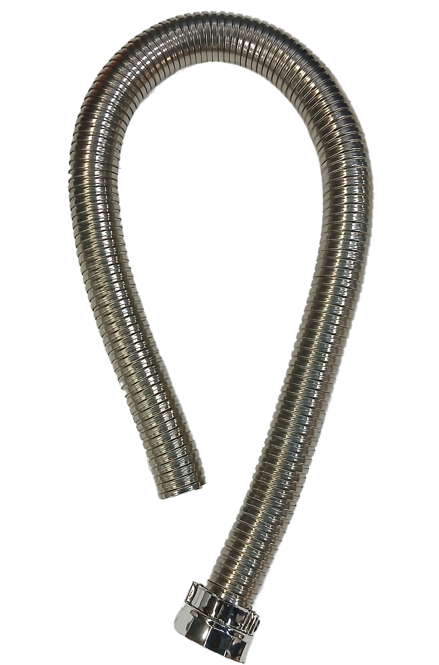 Stainless Steel Coated Flexible Wash Basin &amp; Sink Waste Pipe – 3 Feet (Rat-Proof Design)