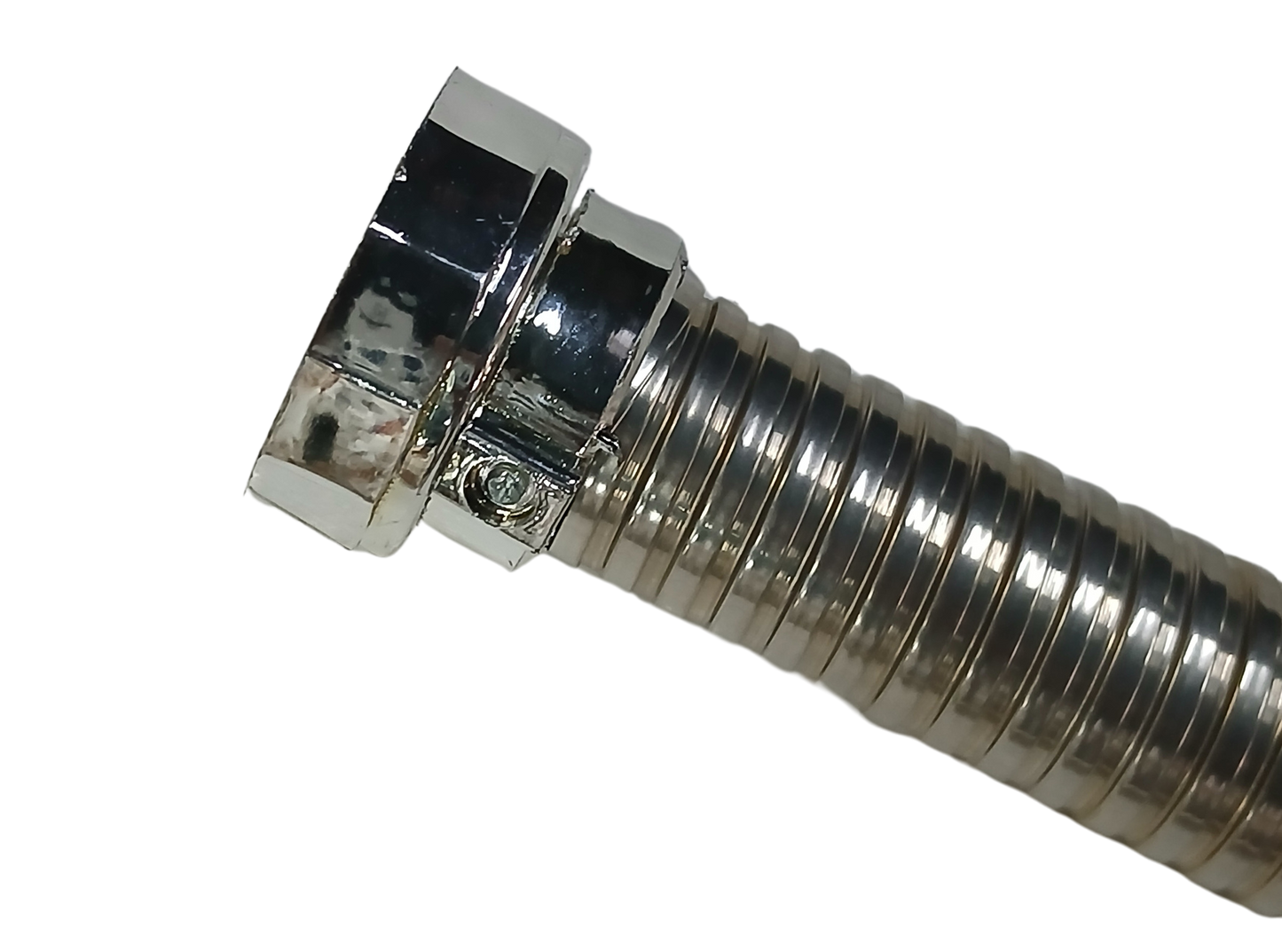 Stainless Steel Coated Flexible Wash Basin &amp; Sink Waste Pipe – 3 Feet (Rat-Proof Design)